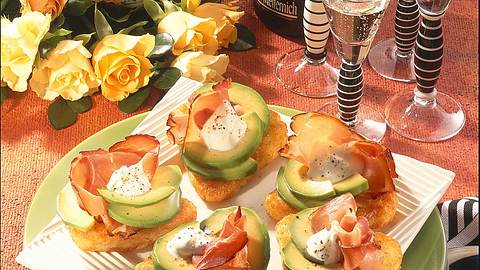 Rösti mit Avocado und Schinken Rezept - Foto: House of Food / Bauer Food Experts KG