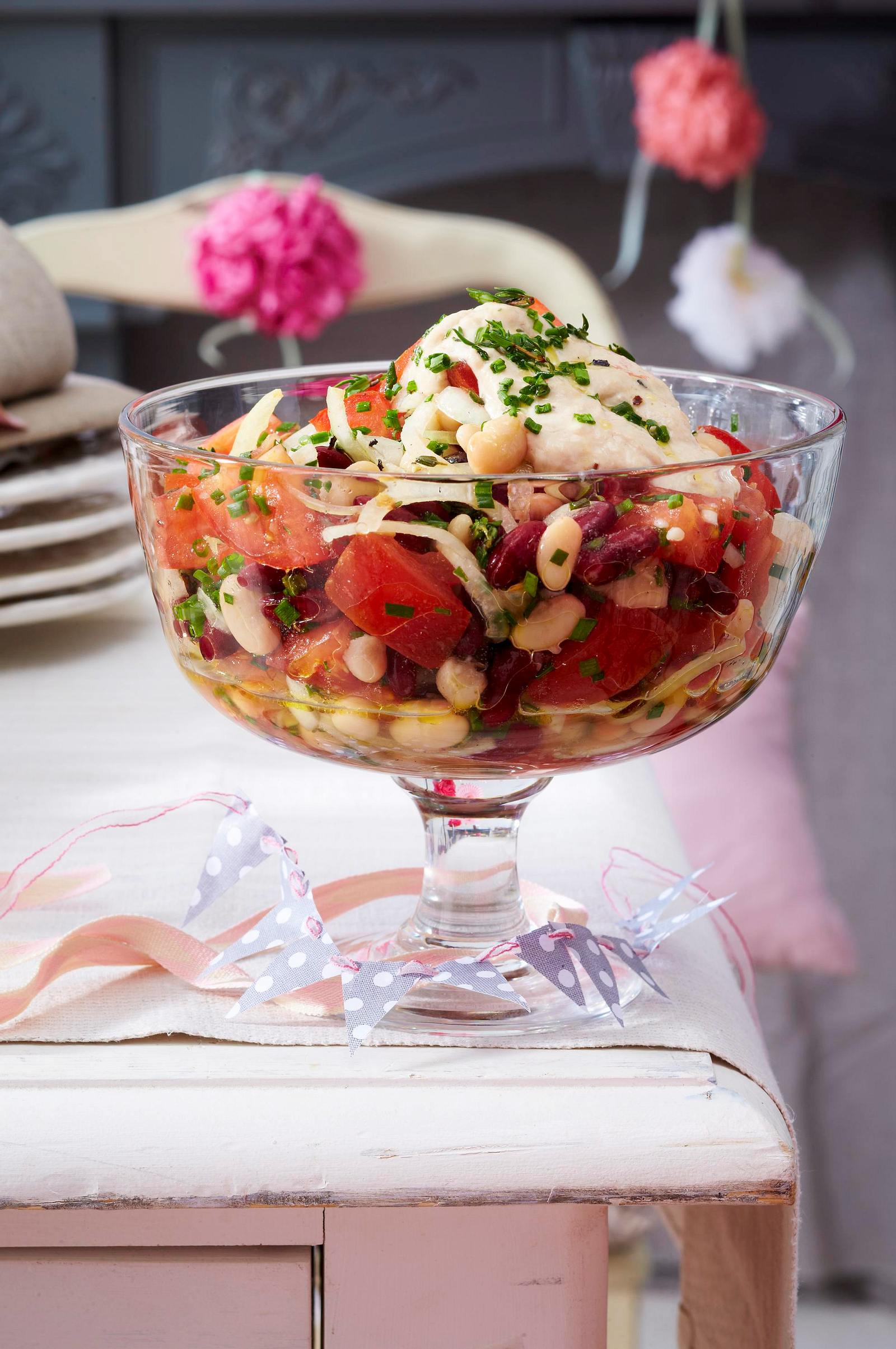 Rot-weißer Bohnensalat Rezept | LECKER