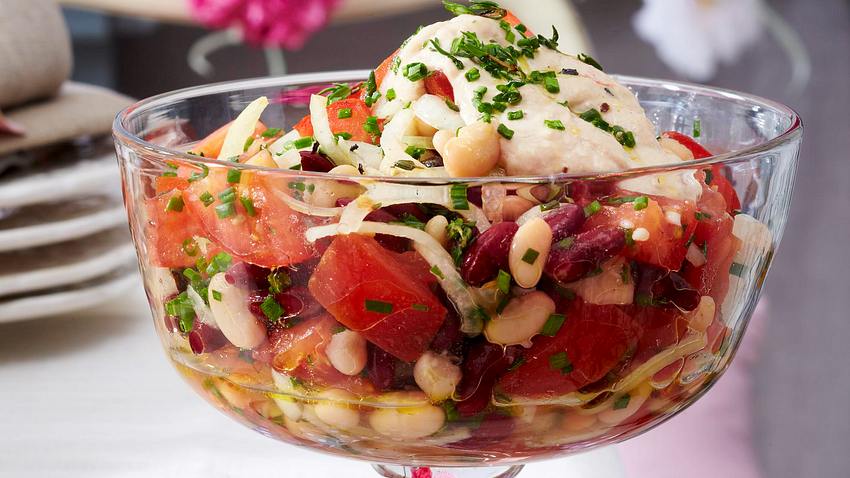 Rot-weißer Bohnensalat Rezept - Foto: House of Food / Bauer Food Experts KG