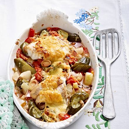 Rotbarschfilet mit Spreewaldgurken Rezept Rotbarschfilet mit Spreewaldgurken Rezept