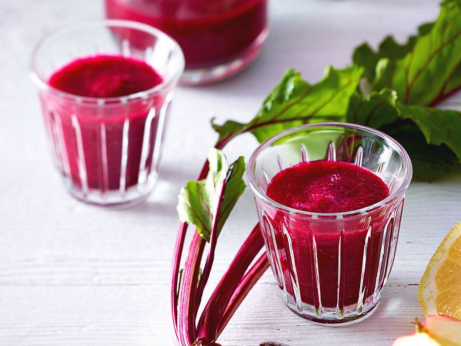 Rote-Bete-Apfel-Smoothie Rezept