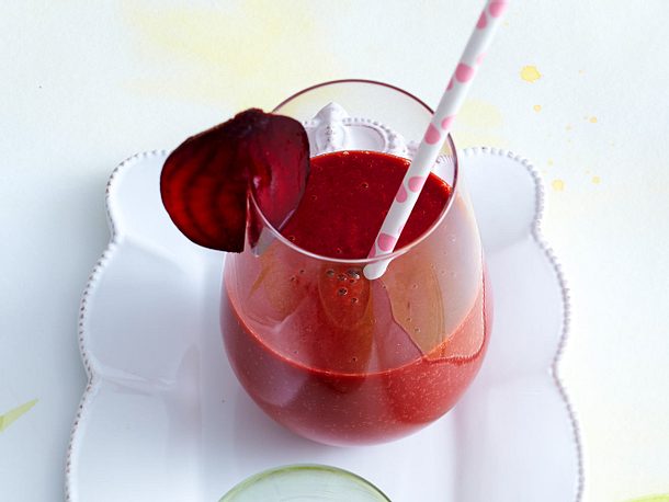 Rote-Bete-Aprikosen-Smoothie Rezept Rote-Bete-Aprikosen-Smoothie Rezept