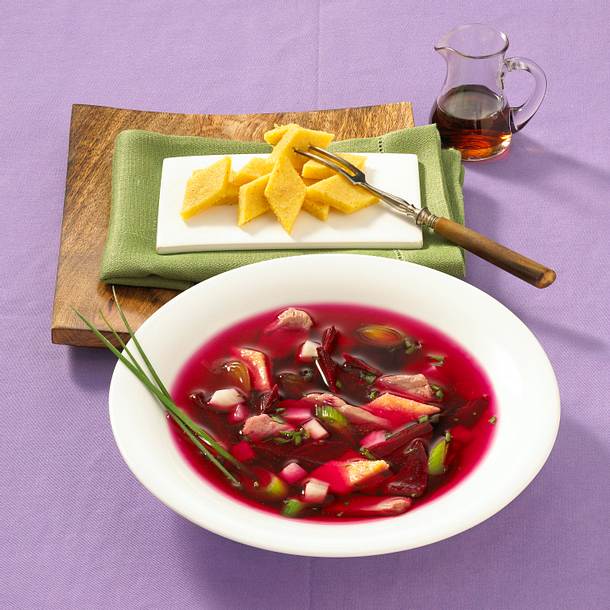 Rote-Bete-Eintopf mit Ahornsirup und Piment Rezept