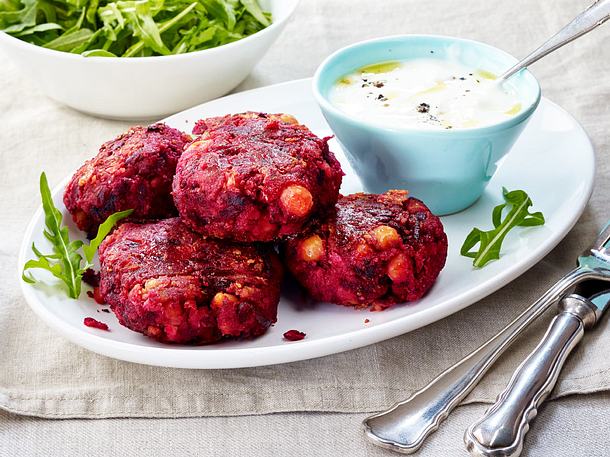 Rote-Bete-Falafeln Rezept Rote-Bete-Falafeln Rezept