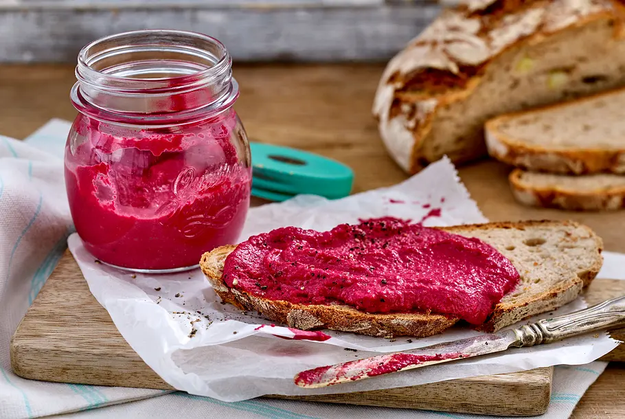 Rote Bete-Frischkäse Rezept Rote Bete-Frischkäse Rezept