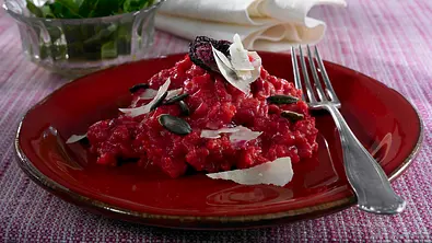 Rote Bete Risotto Rezept - Foto: LECKER @ Bauer Media Group