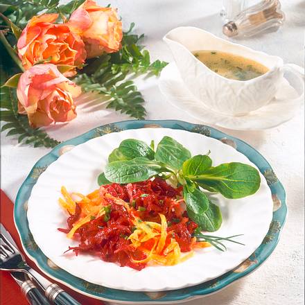 Rote-Bete-Rohkost Rezept Rote-Bete-Rohkost Rezept