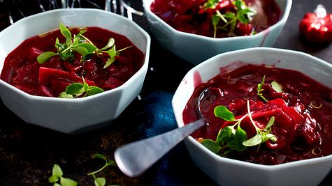 Rote-Bete-Suppe mit Orange Rezept - Foto: House of Food / Bauer Food Experts KG