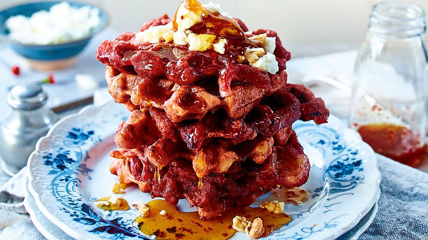Rote-Bete-Waffeln Rezept - Foto: House of Food / Bauer Food Experts KG