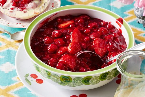 Rote Grütze Rezept Rote Grütze Rezept