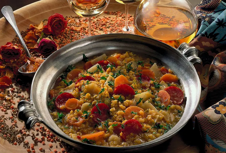 Rote-Linsen-Eintopf Rezept Rote-Linsen-Eintopf Rezept