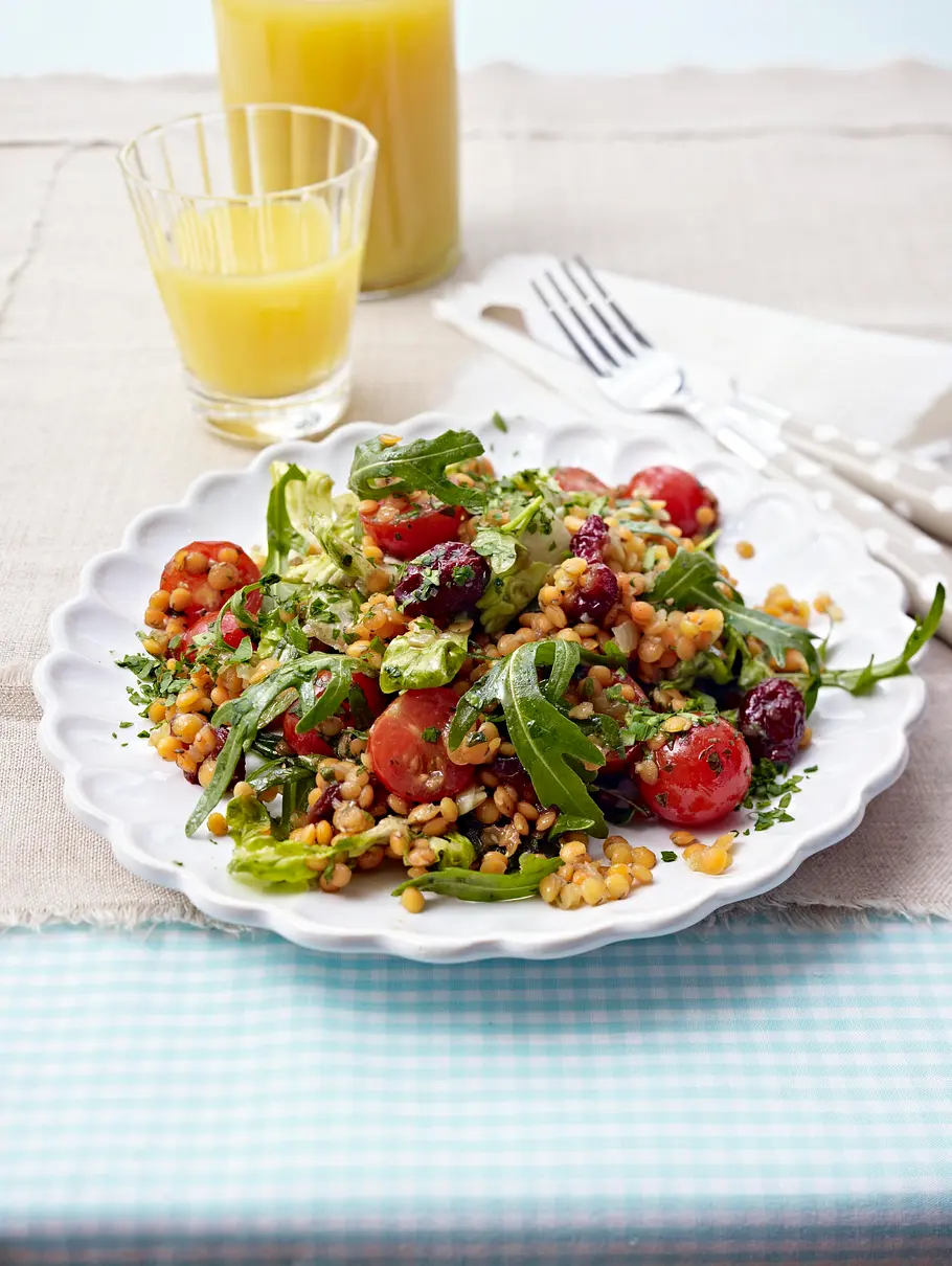 Rote-Linsen-Salat Rezept