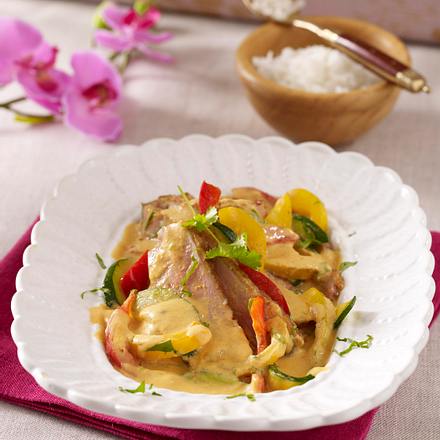 Rotes Enten-Curry Rezept