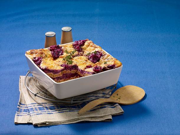 Rotkohl-Hack-Lasagne Rezept Rotkohl-Hack-Lasagne Rezept