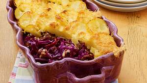 Rotkohl-Kartoffel-Lasagne Rezept - Foto: Stellmach, Peter