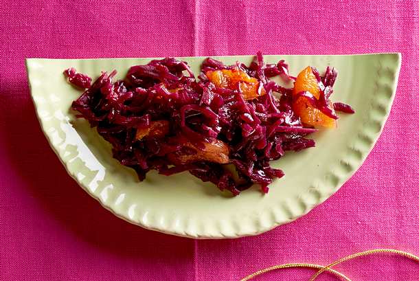 Rotkohl mit getrockneten Aprikosen Rezept Rotkohl mit getrockneten Aprikosen Rezept