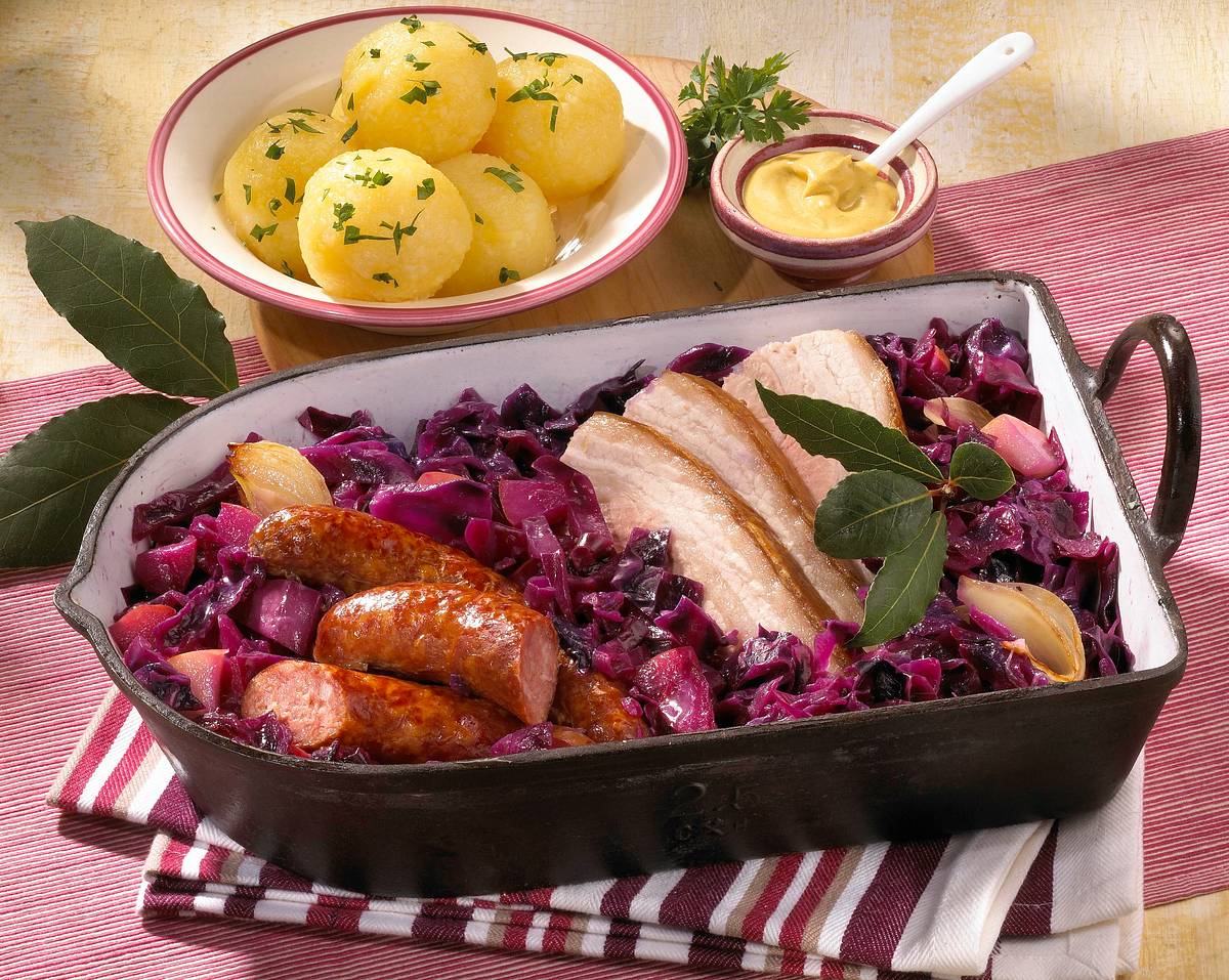 Rotkohl-Schmortopf Rezept