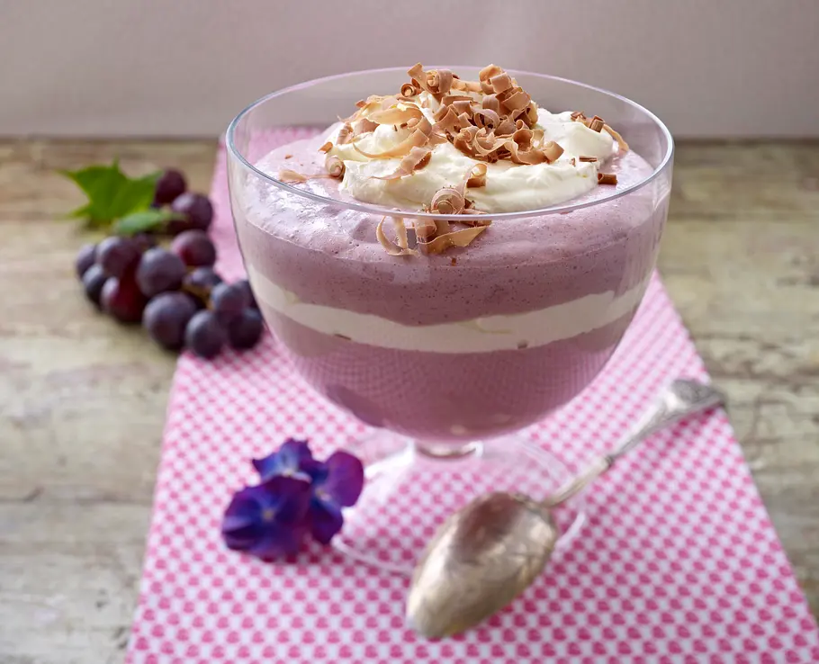 Rotwein-Creme Rezept