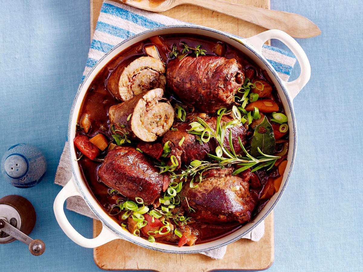 Rotwein-Rouladen-Schmortopf On(e)ly youuu Rezept