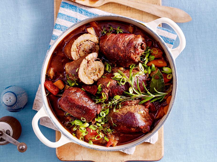 Rotwein-Rouladen-Schmortopf On(e)ly youuu Rezept