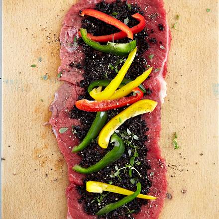 Roulade mit Oliventapenade Rezept