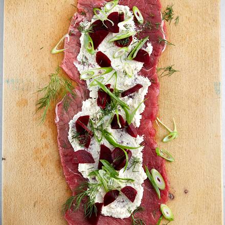 Roulade mit Rote Bete Rezept