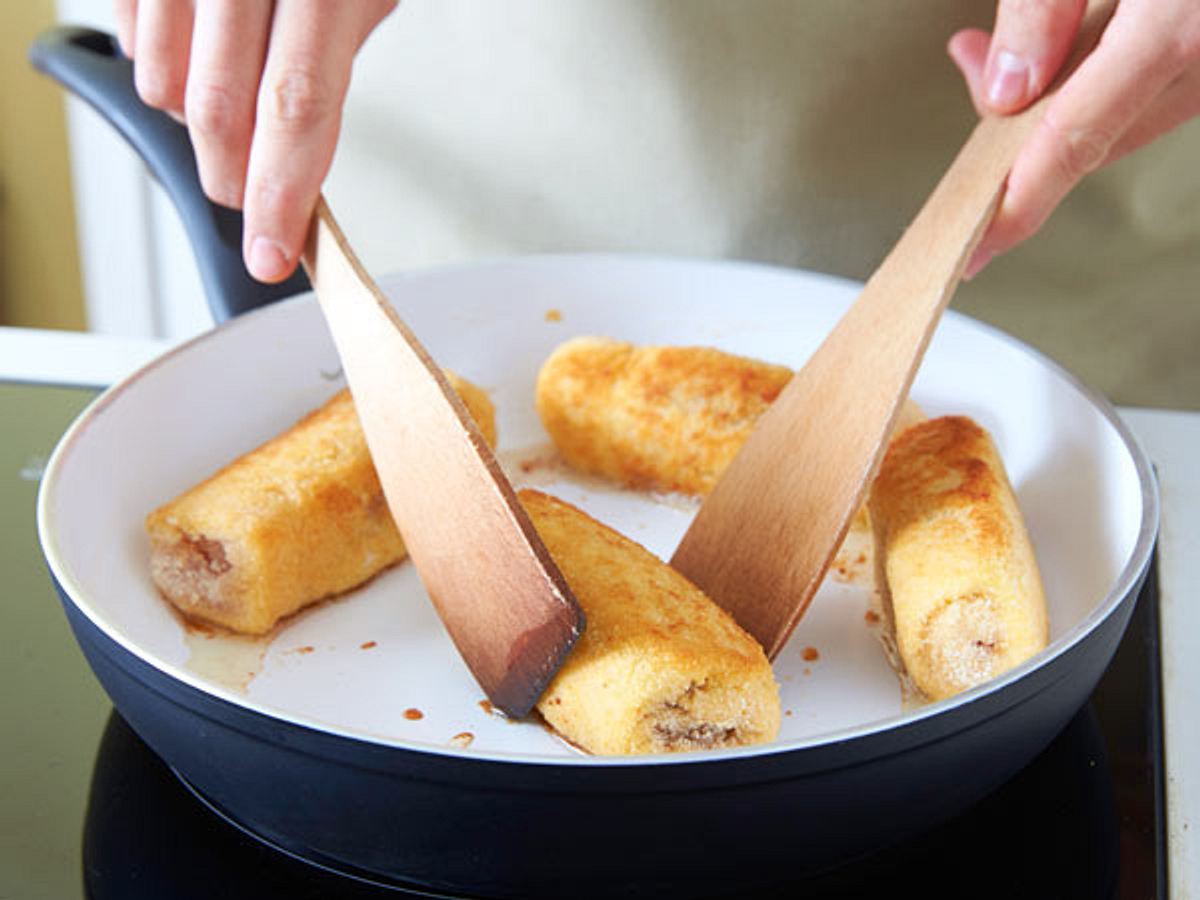 Hähnchenroulade mit Camembert - Schritt 8: