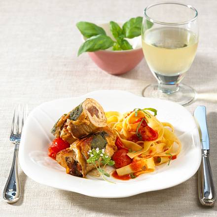Rouladen auf italienische Art Rezept Rouladen auf italienische Art Rezept