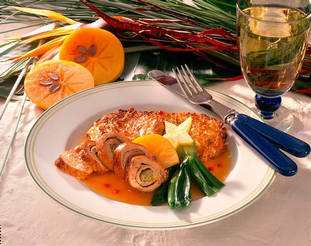 Rouladen in Fruchtsoße Rezept