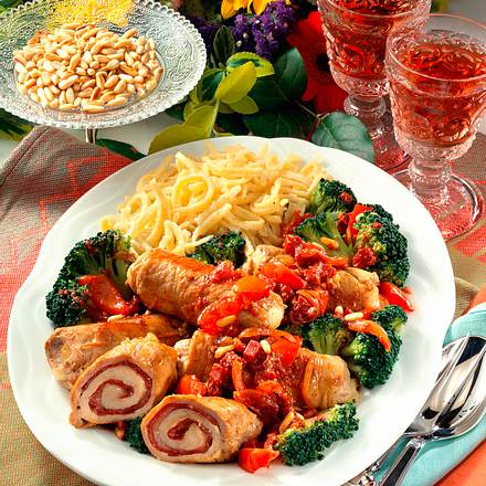 Rouladen mit Broccoli Rezept Rouladen mit Broccoli Rezept