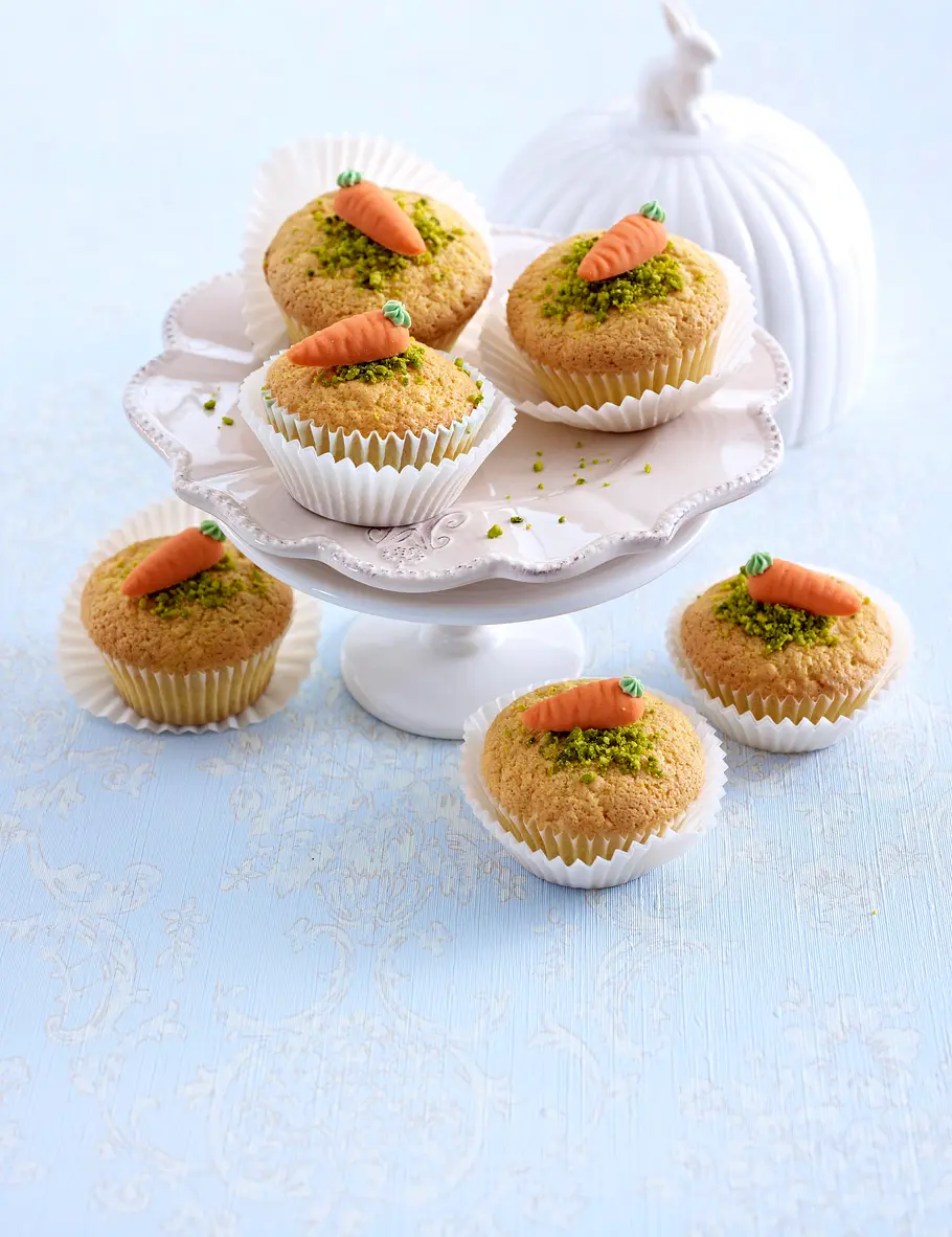 Rübli-Marzipan-Muffins Rezept