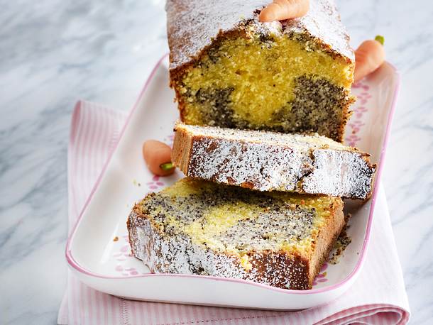 Rübli-Mohn-Marmorkuchen Rezept