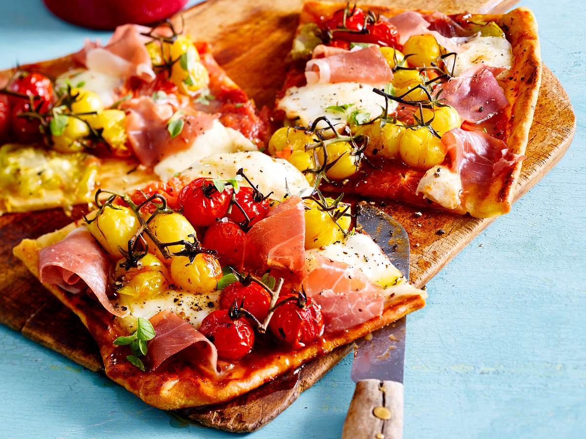 Rückkehr der Tomatenpizza Rezept