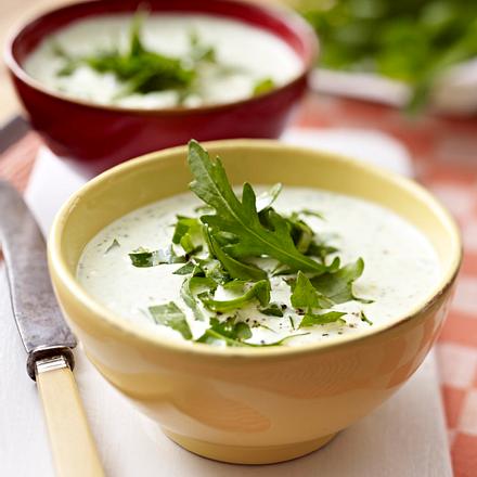 Rucola-Sour-Cream Rezept Rucola-Sour-Cream Rezept