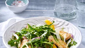 Rucolasalat mit Orange und Putenfilets Rezept - Foto: LECKER @ Bauer Media Group