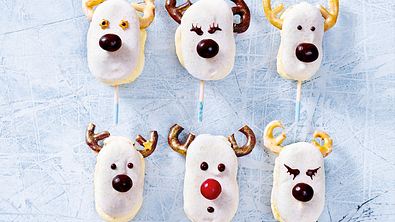 Rudolph-Macarons mit Lemoncurd Rezept - Foto: LECKER @ Bauer Media Group