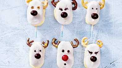 Rudolph-Macarons mit Lemoncurd Rezept - Foto: LECKER @ Bauer Media Group