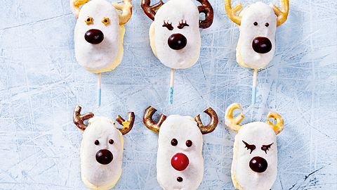Rudolph-Macarons mit Lemoncurd Rezept - Foto: House of Food / Bauer Food Experts KG