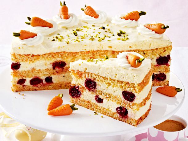 Rübli-Kirschtorte Rezept Rübli-Kirschtorte Rezept