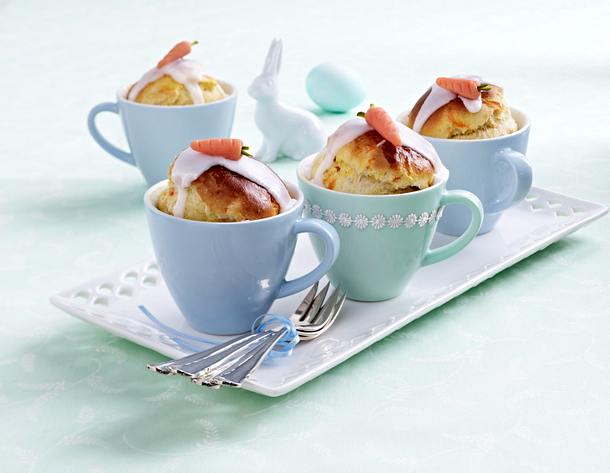 Rübli-Küchlein aus der Tasse Rezept