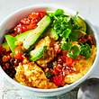 Rührei-Bowl mit Bohnen-Chili und Tomatensalsa Rezept - Foto: House of Food / Bauer Food Experts KG