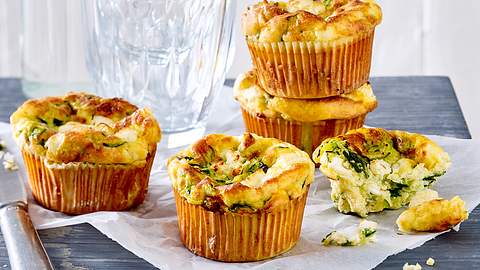 Rührei-Muffins mit Grünzeug Rezept - Foto: House of Food / Bauer Food Experts KG