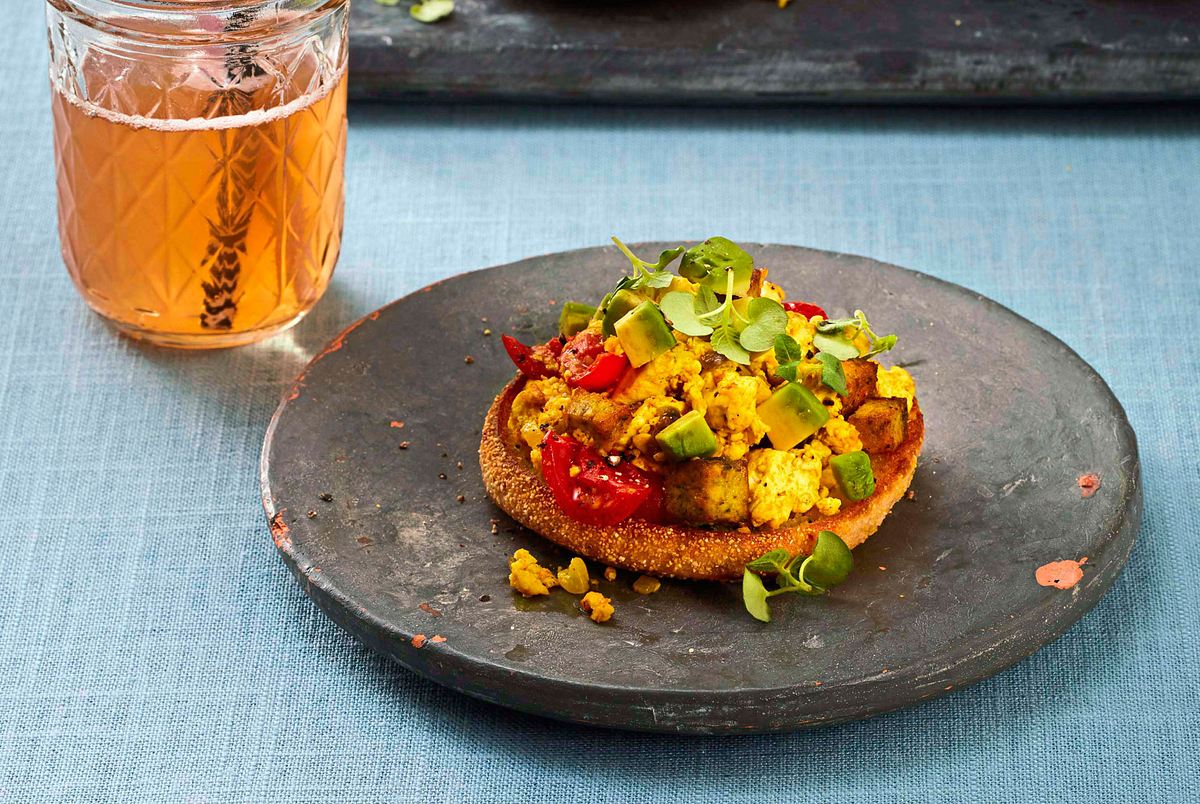 Rührtofu mit Avocado Rezept