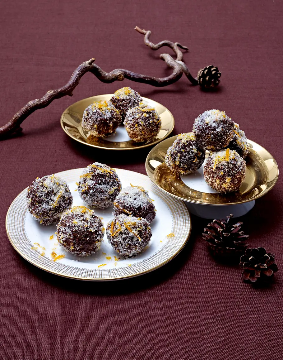Rumkugeln à la Sacher Rezept Rumkugeln à la Sacher Rezept