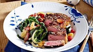 Rumpsteak mit Mangoldgemüse Rezept - Foto: House of Food / Bauer Food Experts KG