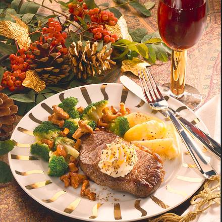 Rumpsteak mit Pfefferbutter Rezept