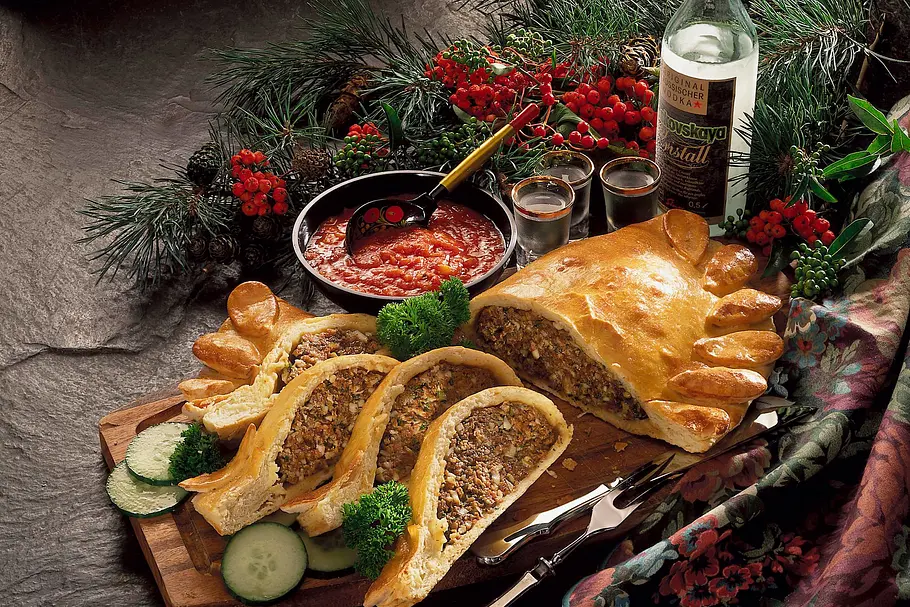 Russische Pirogge Rezept Russische Pirogge Rezept