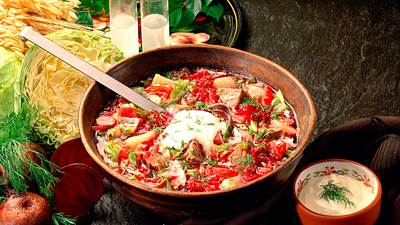 Russischer Borschtsch Rezept - Foto: House of Food / Bauer Food Experts KG