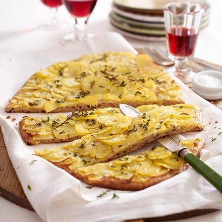 Rustikale Kartoffel-Pizza Rezept Rustikale Kartoffel-Pizza Rezept