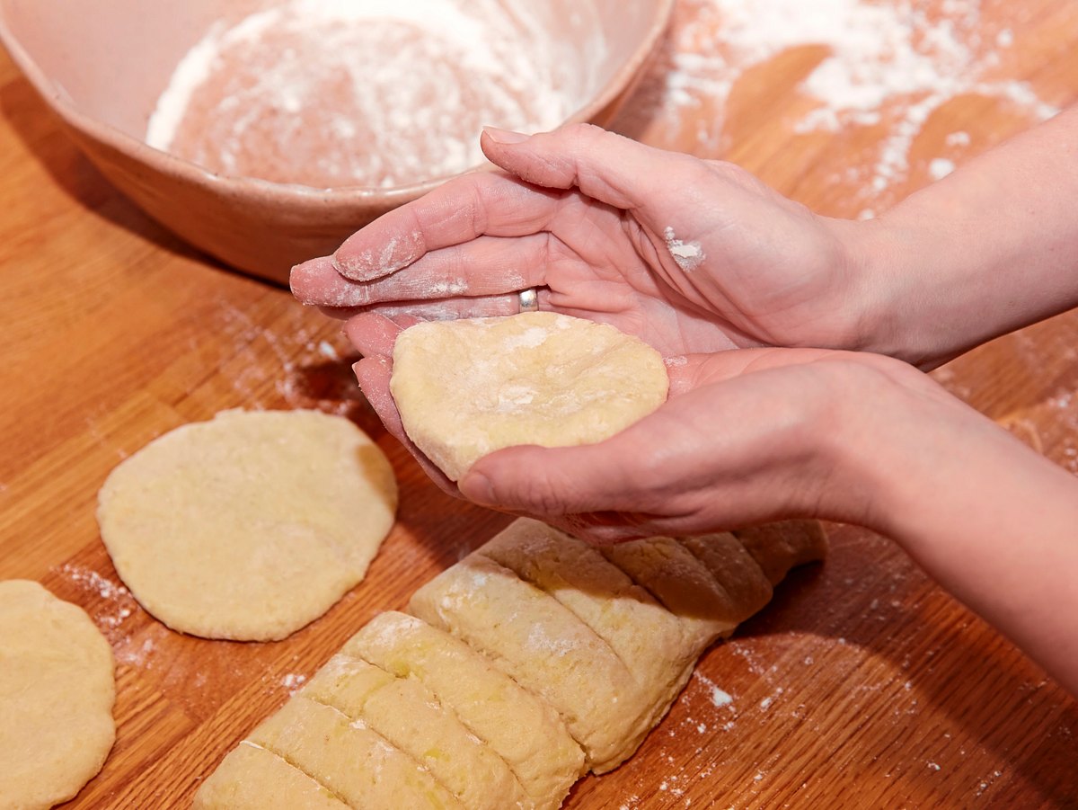 Rustikale Kartoffelfladen Rezept